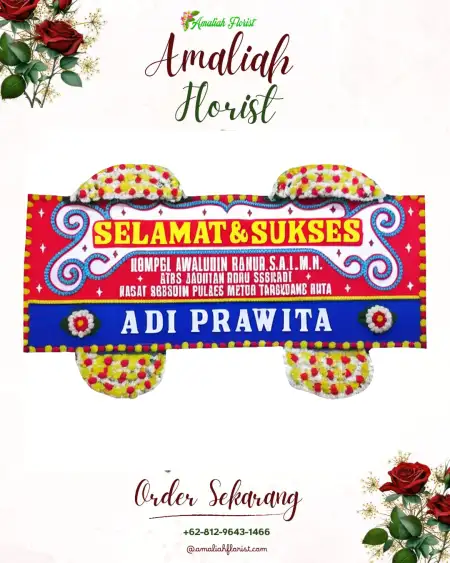 Papan Bunga Ucapan Selamat Garden Wedding Tangerang Selatan