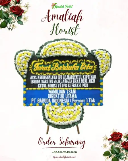 Papan Bunga Duka Garden Wedding Tangerang Selatan