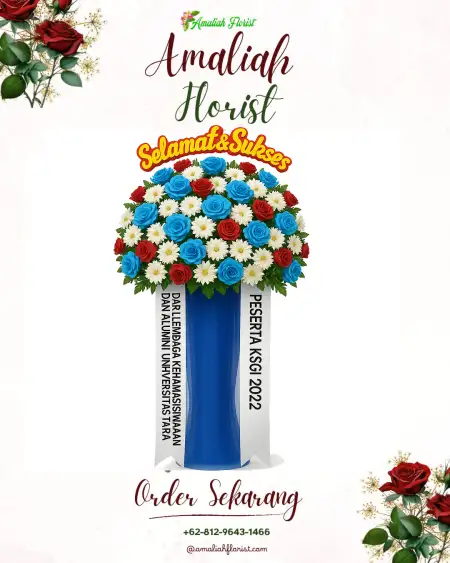 Standing Flowers Garden Wedding Tangerang Selatan